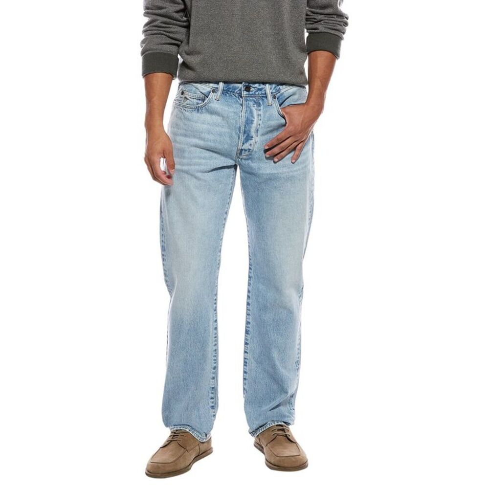 Todd Snyder Mens  Straight Fit Selvedge Jean, Blue